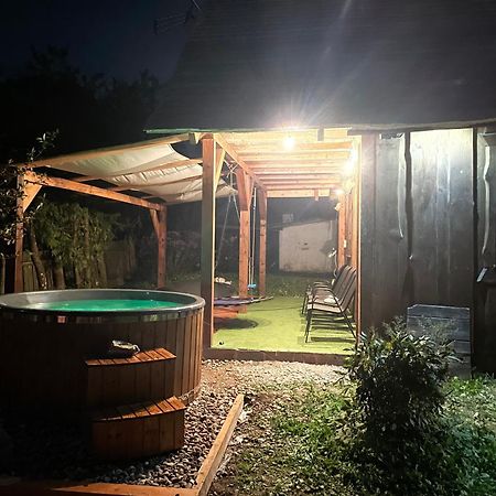 Dom Z Sauna - Lugiele Dzierwiany Buitenkant foto