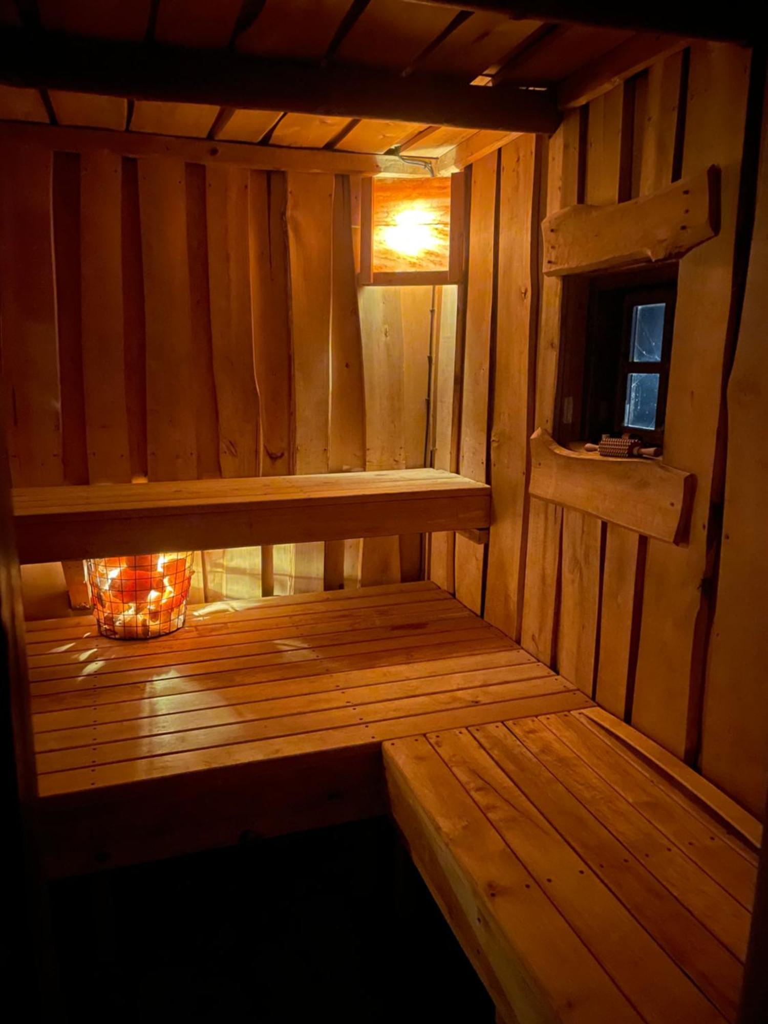 Dom Z Sauna - Lugiele Dzierwiany Buitenkant foto