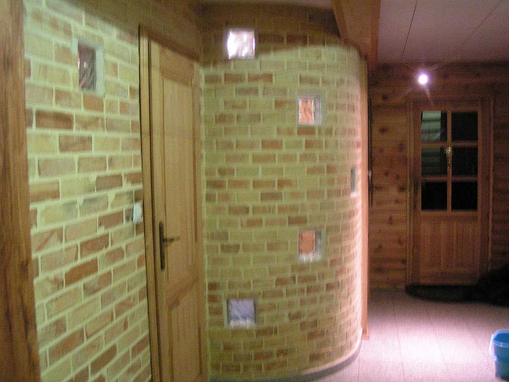 Dom Z Sauna - Lugiele Dzierwiany Buitenkant foto